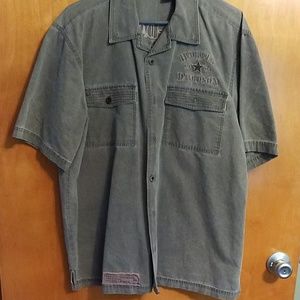 Men's Harley-Davidson button down shirt